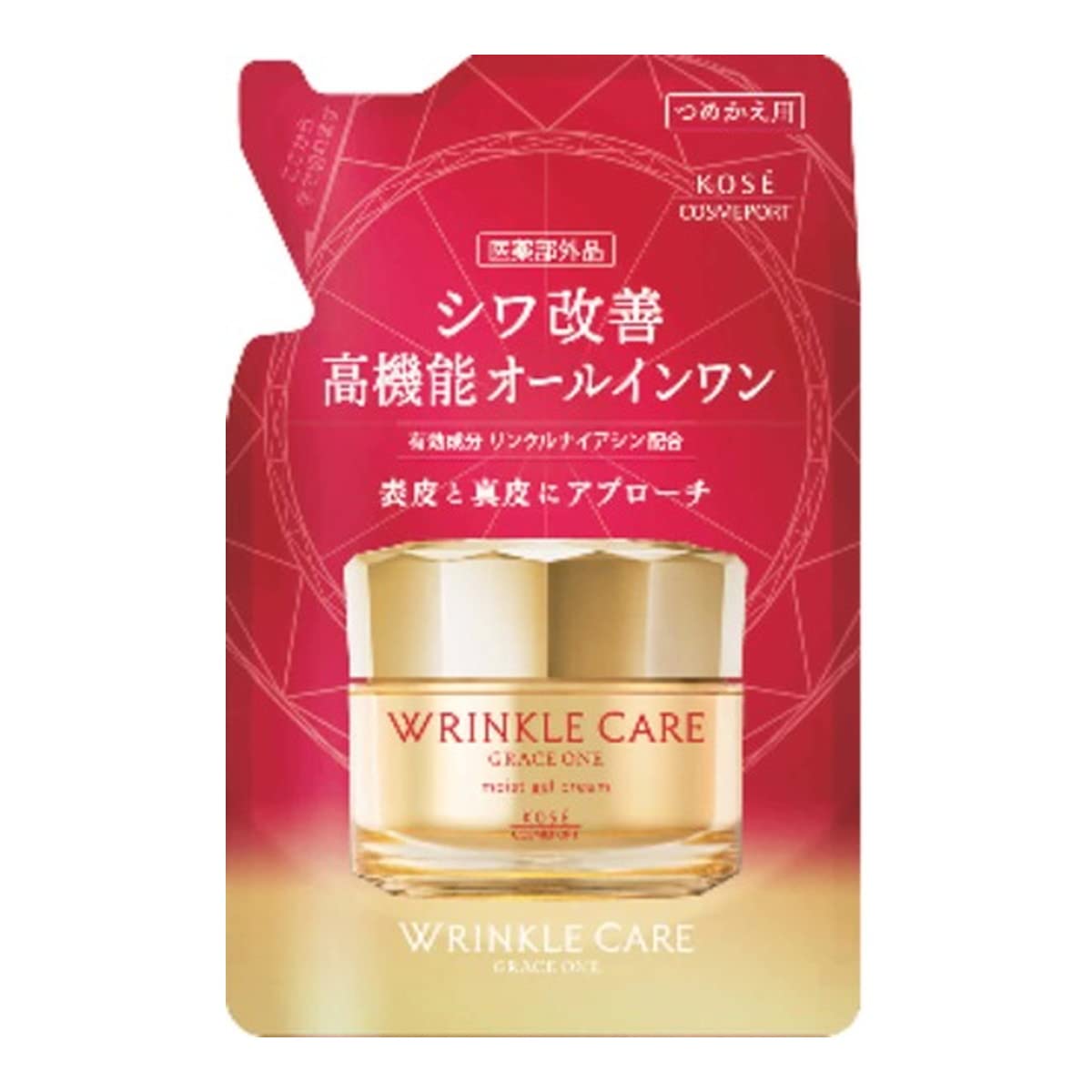 

Kose Cosmeport Grace One Wrinkle Care Увлажняющий гель-крем Refill 90 г