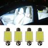 4pcs LED Car Interior Dome Lamp Highlight Without Dazzling Car Reading Light for Replacement of Tail Light Backup Lights
