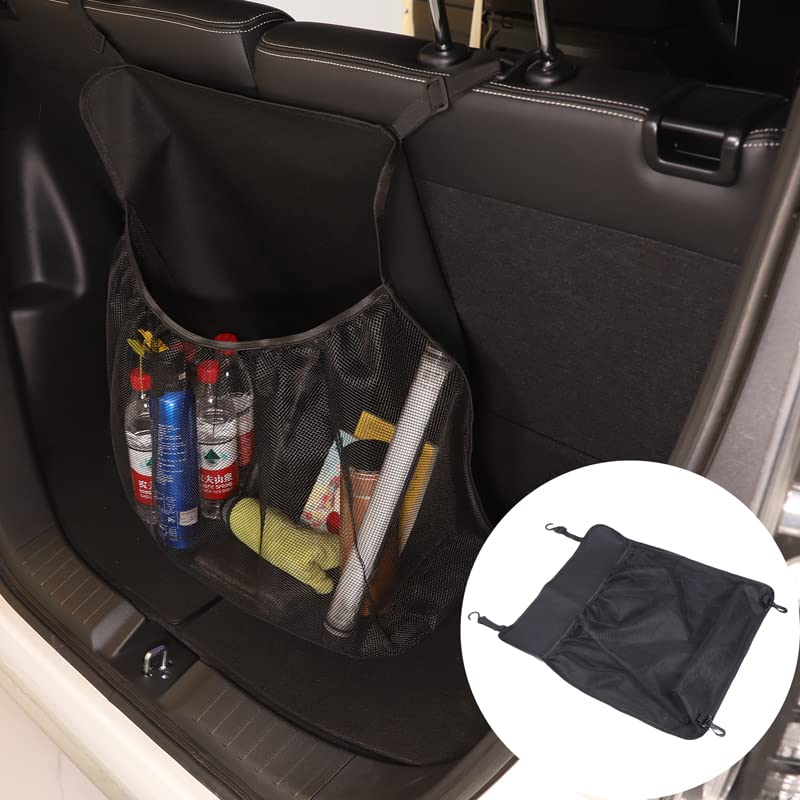 Hcilloend Cargo Net for the New Honda Rear Seat Storage Net with Mesh Trunk and Storage Hanging Storage Net with Large and Storage for Small Great for