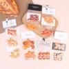 1 Bag 1/12  Miniature Simulation Bread Fruits Dollhouse Miniature Food Breakfast Snack Dessert Cookie Donuts Candy Kitchen Toys