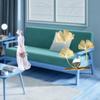 Desktop Figurine Resin Cute Girl Statue Featuring Metal Flowers Sculpture Modern Nordic Ornament