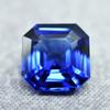 Natural Blue Ceylon Sapphire 10ct Square Cut Flawless Certified Loose Gemstone