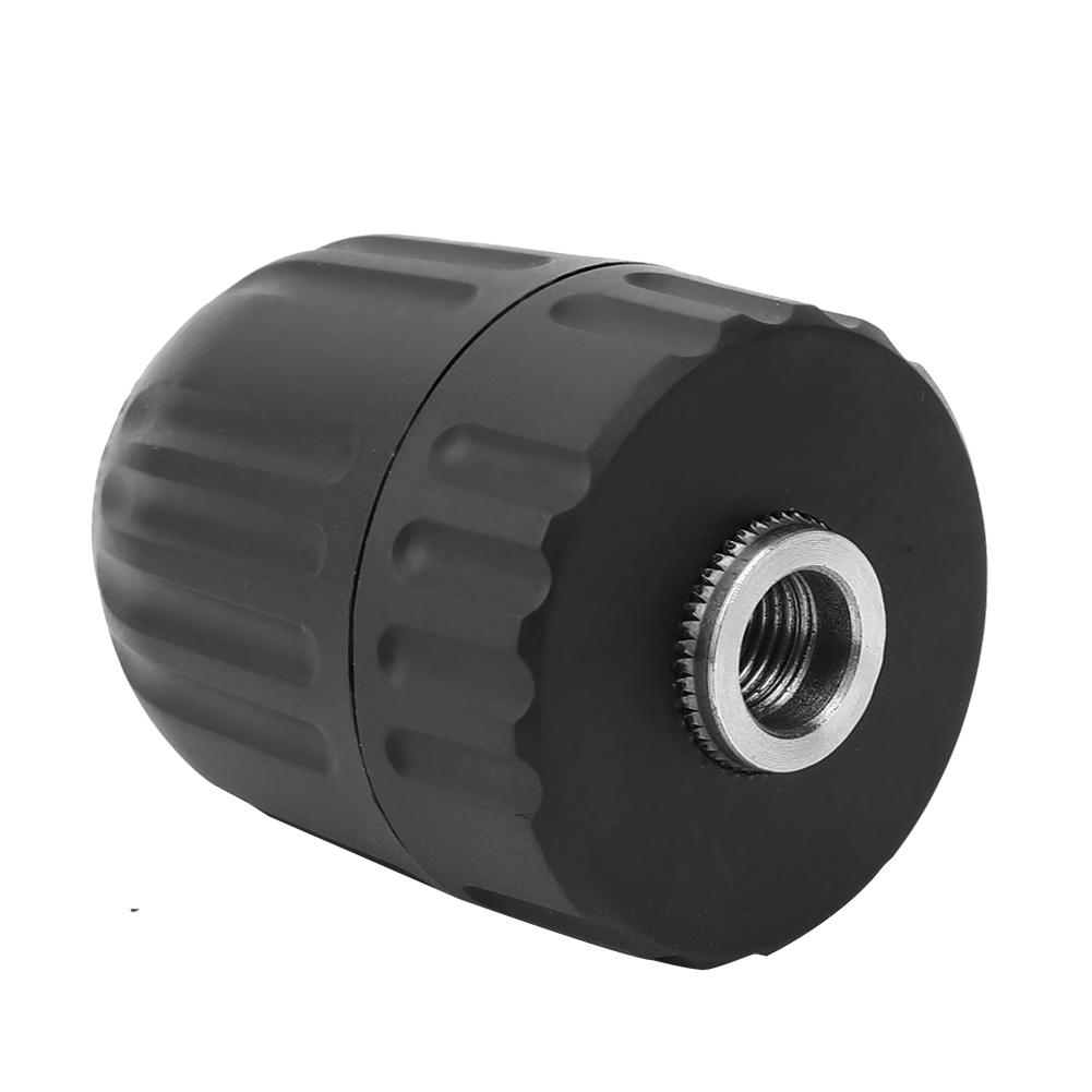 3/8in-24UNF Self-Tightening Electric Drill Chuck Adapter 0.8-10mm for Lathe Milling Machine Tool