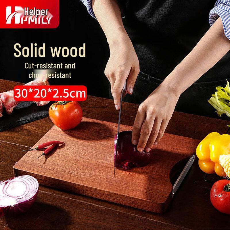 Zhu Jia Le Macassar Ebony Double-Sided Cutting Board