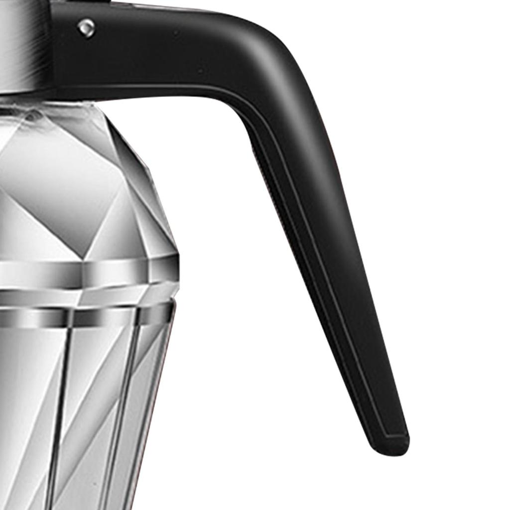 Diamond Honey Bottle Press Type Transparent Glass 200ml Handheld Oil Dispenser for Soy Sauce