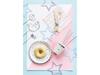 Partydeco Talerzyki Papierowe Pastelowe Gwiazdki 18 Cm / 6 Szt