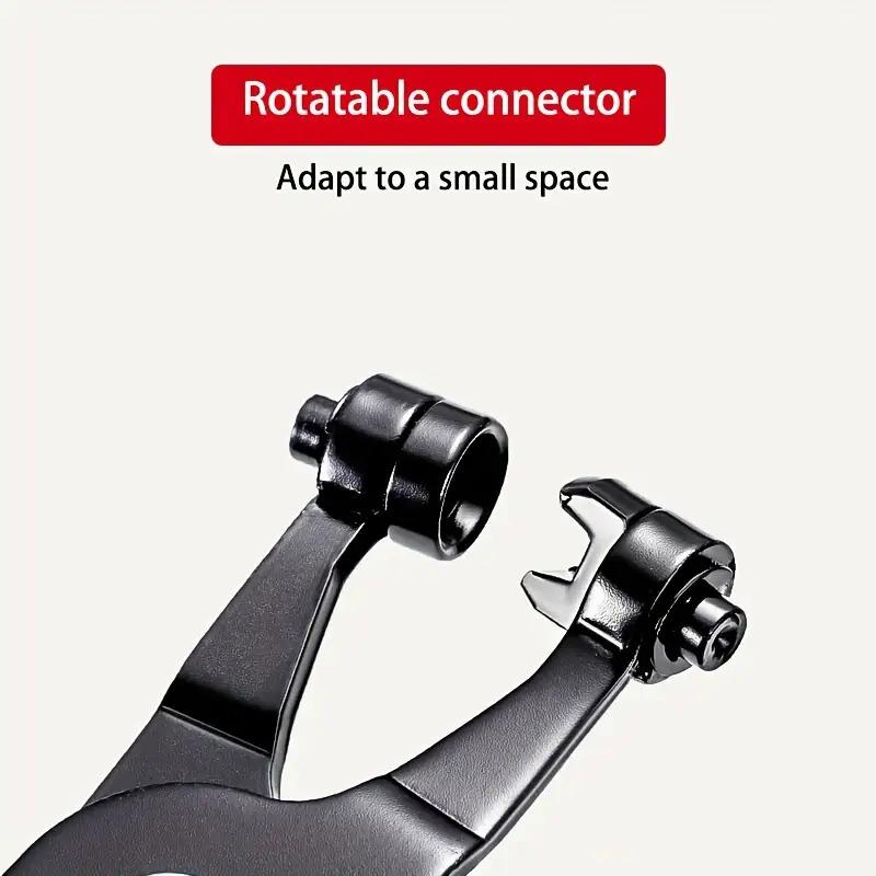 Durable Hose Clamp Pliers, Non-slip Grip for Oil/Vacuum/Hydraulic Pipes, Flat Ring & Quick-Release, Ideal for Garage/Workshop.