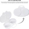 Microwave Egg Maker with 2 Cavity, Kitchen Cooking Mold Eggs Poacher Kitchen Gadgets Fried Egg Tool