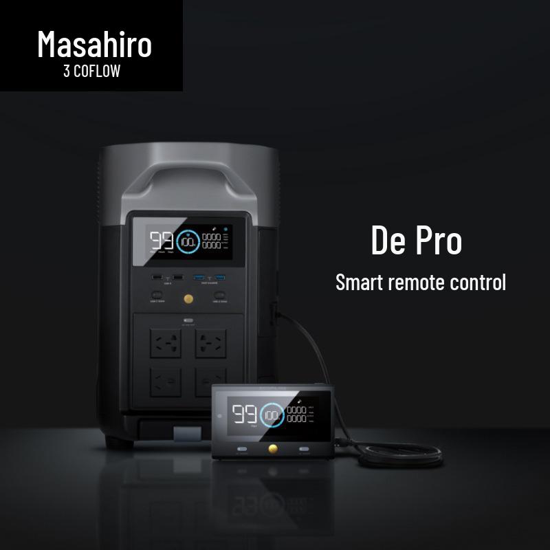 EcoFlow Outdoor Power Station Pro: Fast Charging Adapter & Smart Remote