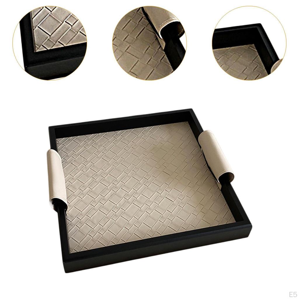 Jewelry Display Bracelet Necklace Ring Holder Serving Tray for Bathroom Companion Dertre