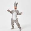 Cute Unisex Childrens Rhinoceros Animal Costume For Halloween Or Role Play In Polyester