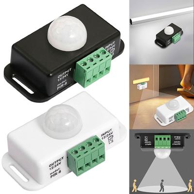 DC 12V 24V 6A Infrarot PIR Bewegungsmelder Schalter Automatischer Bewegungsmelder Schalter für LED Streifenlicht Lampe