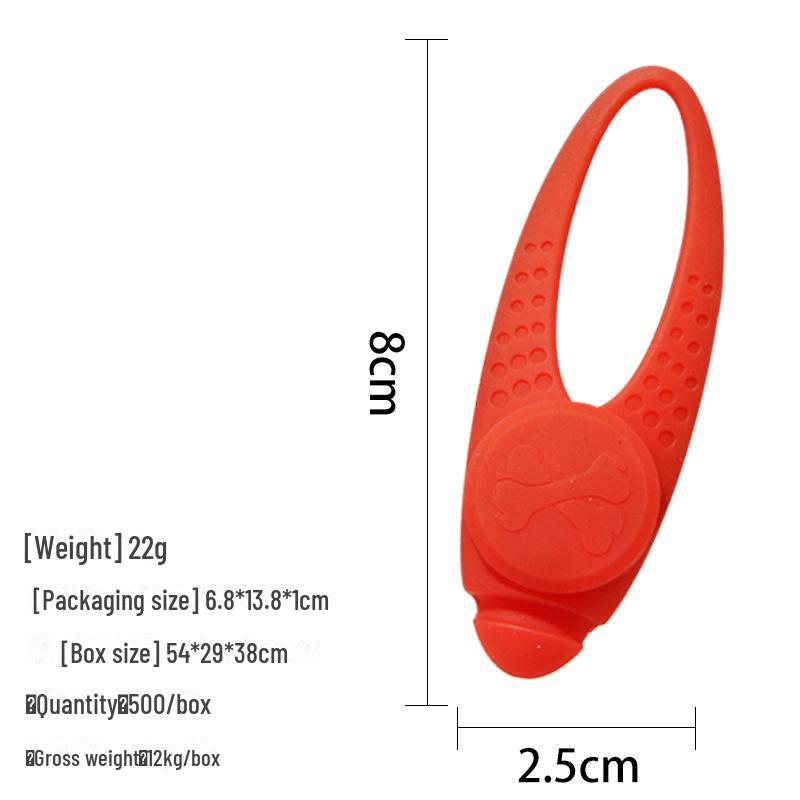 

Светодиодный силиконовый ошейник для собак с подсветкой Universal Size