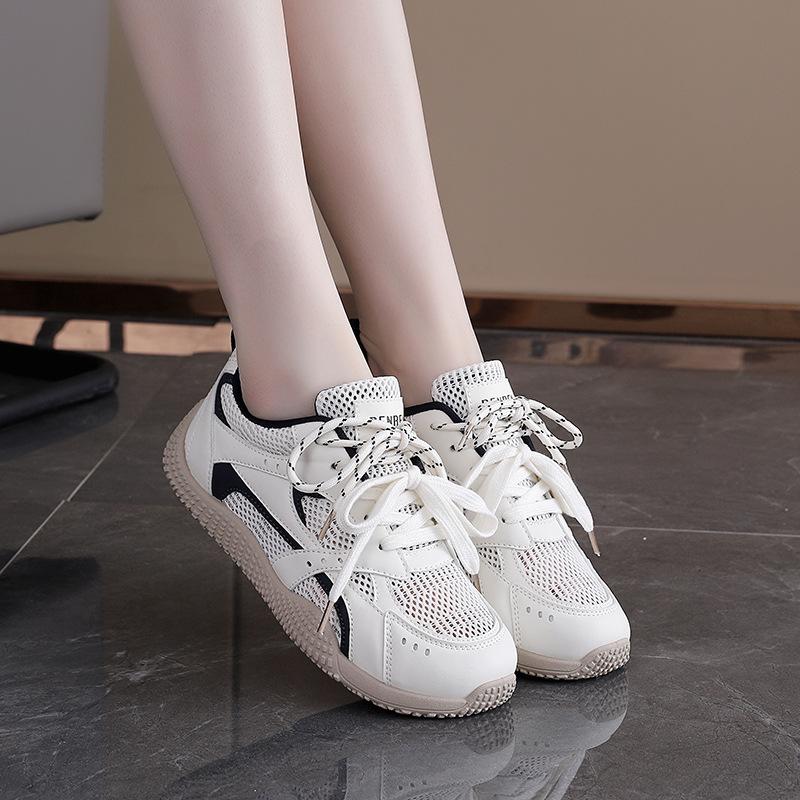 

Новые дышащие кроссовки для фитнеса с увеличением роста, легкие, с поддержкой свода стопы, повседневные, для тренировок - Амортизирующие, нескользящие, удобные, уличные, на плоской подошве 35