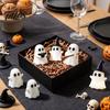 Themed Baking Decorations Halloween Luminous Mini Ghost Figurines, Glow in The Dark Cute Creepy Charming Atmosphere Props Miniature Statue for