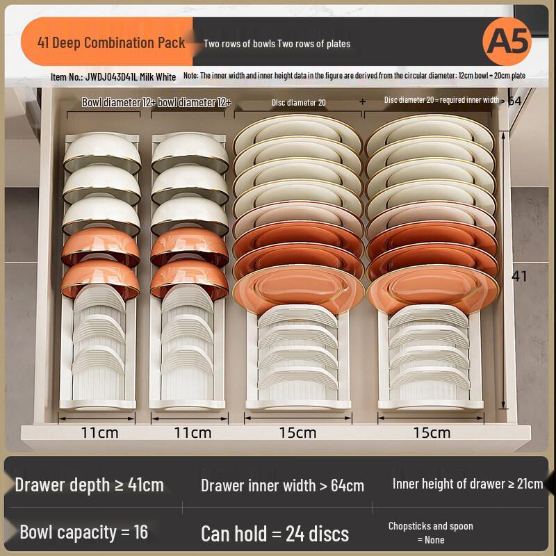 Qiwei Kitchen Dish Drainer & Storage Rack