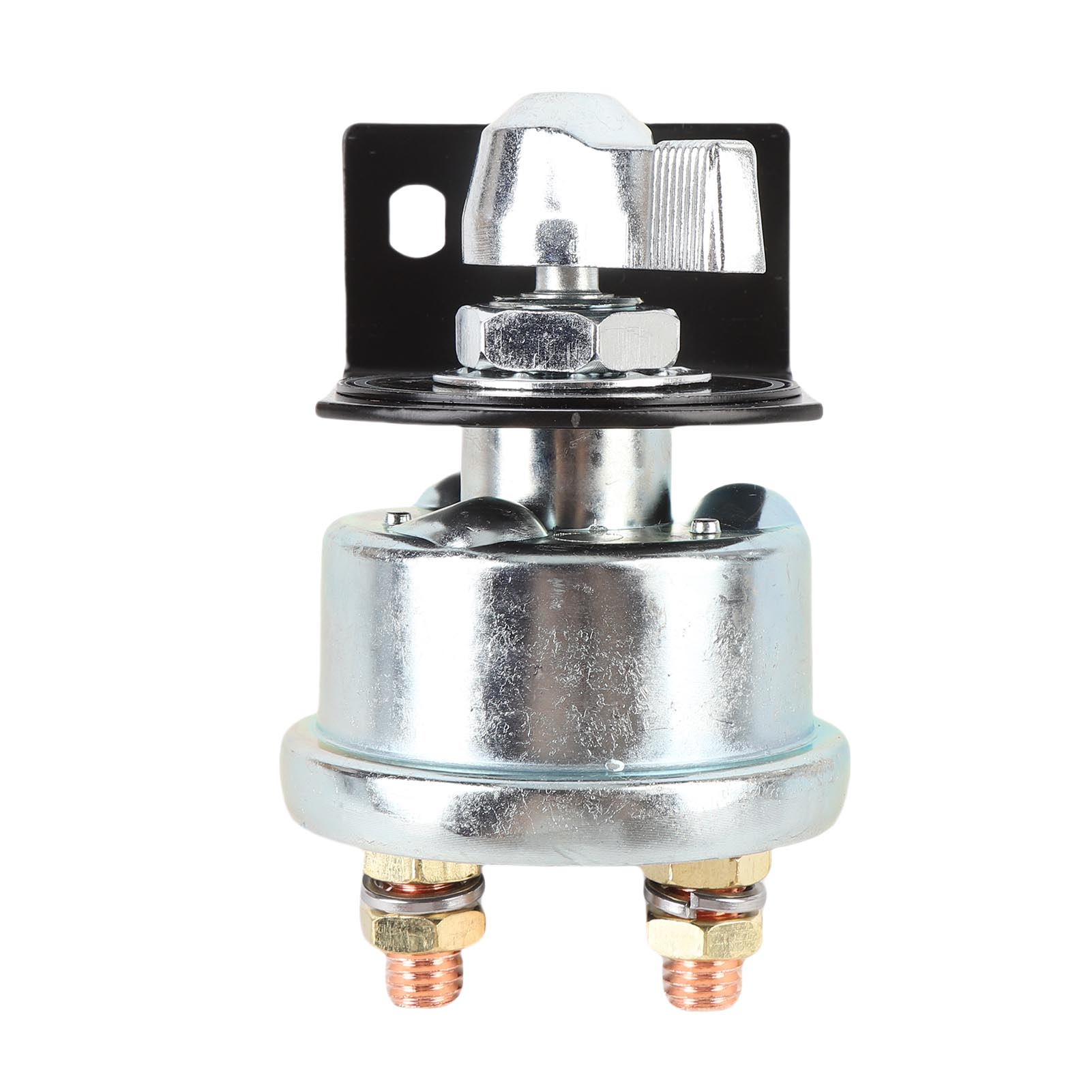 

Battery Disconnect Switch with Side Post Mounting Bracket DC12 48V 200A High Current Battery Power Cut Off Switch for Silver