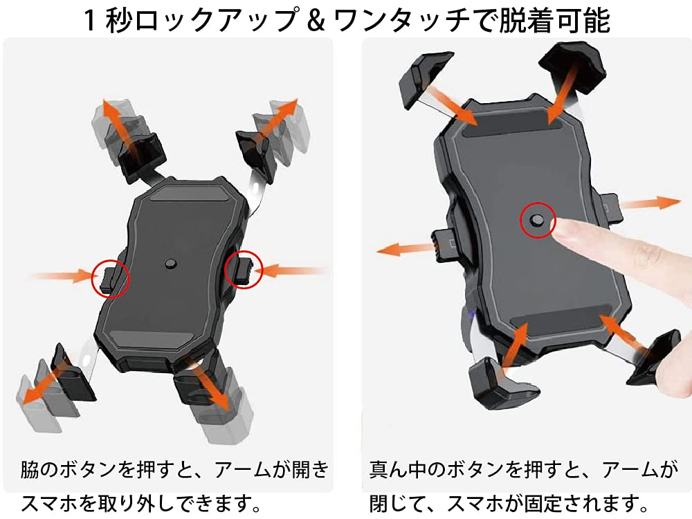 Brompton Mount Kit Universal Holder Universal [REC-MOUNDS PLUS] [R+BPT2-Holder] (Mount + Holder)