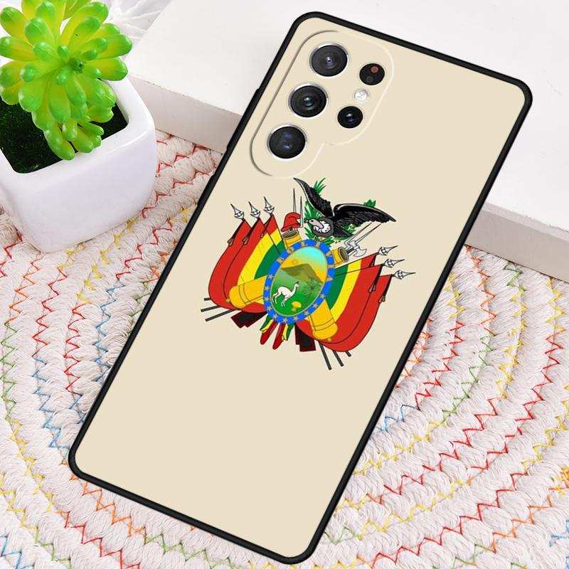 Bolivia Flag Phone Case for Samsung Galaxy note 10 pro S26 Ultra S23 S24 FE S25 S21 S22 PLUS shockproof Cove