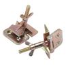 2 pcsset Silk Screen Printing Metal Butterfly Hinge Clamp DIY Hobby Tool