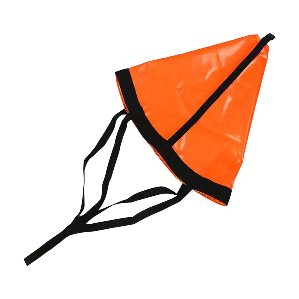 Compact Boat Bag with Rowing Sock and Drogue Anchor for Power Boats