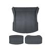 For Tesla 2024-25 Model3 Highland 3  Rear Trunk Mat TPE Car Pads Waterproof Protective Trunk Mats Upper Layer of Trunk Cushion
