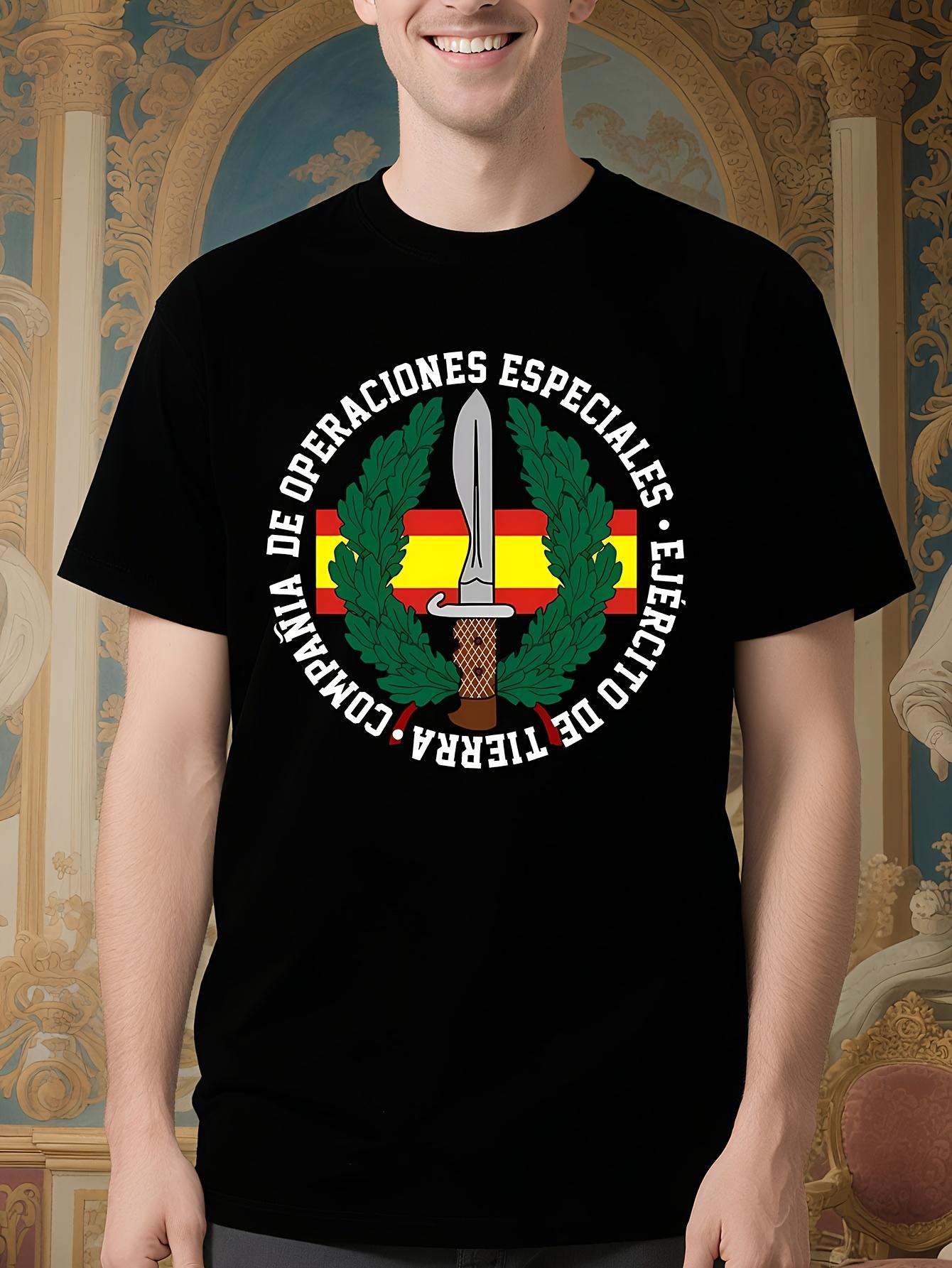 Spanish Legion Army Special Operations Company Tshirt - B... XL