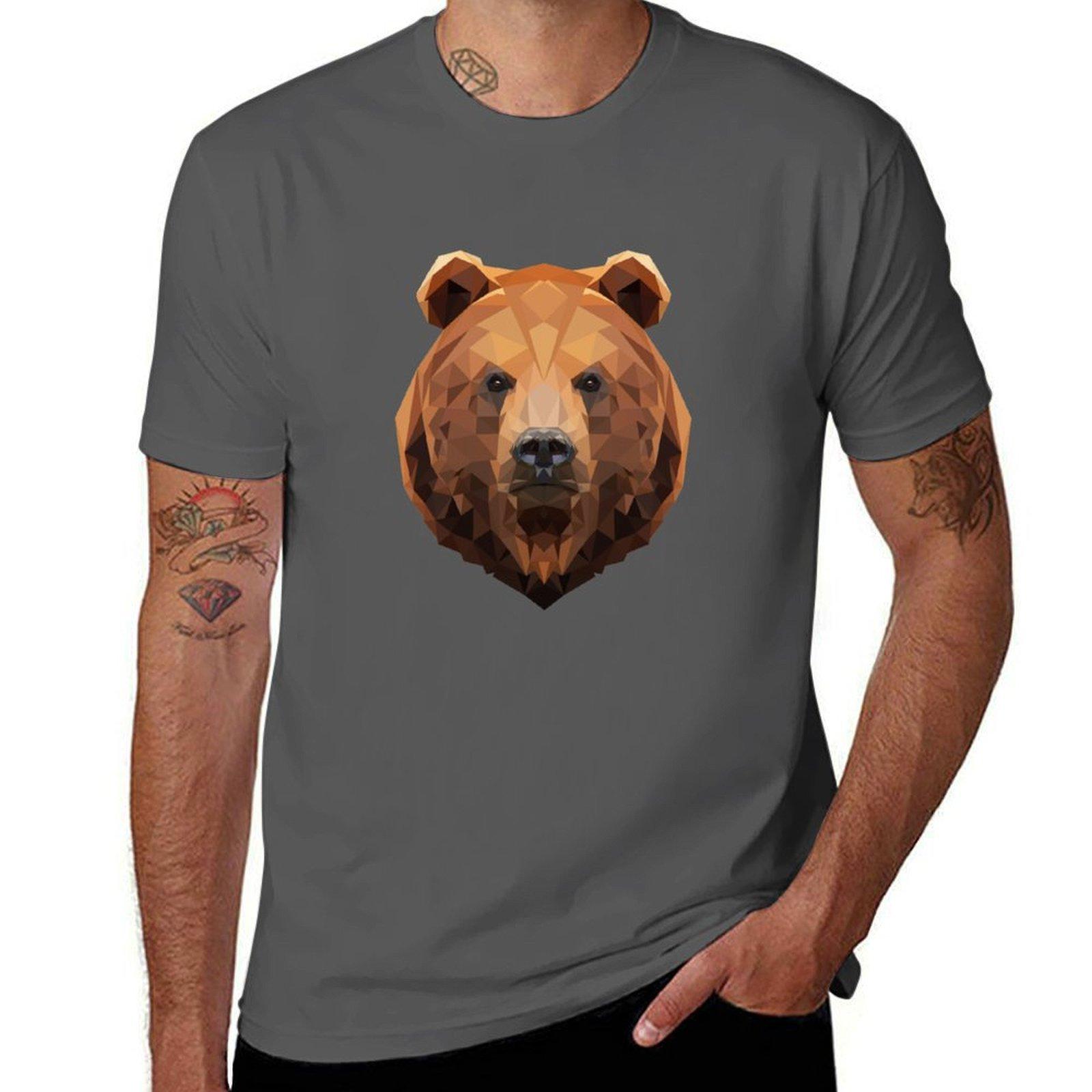 

Bear T-Shirt cotton t shirt pack anime tshirt T-Shirt 4XL