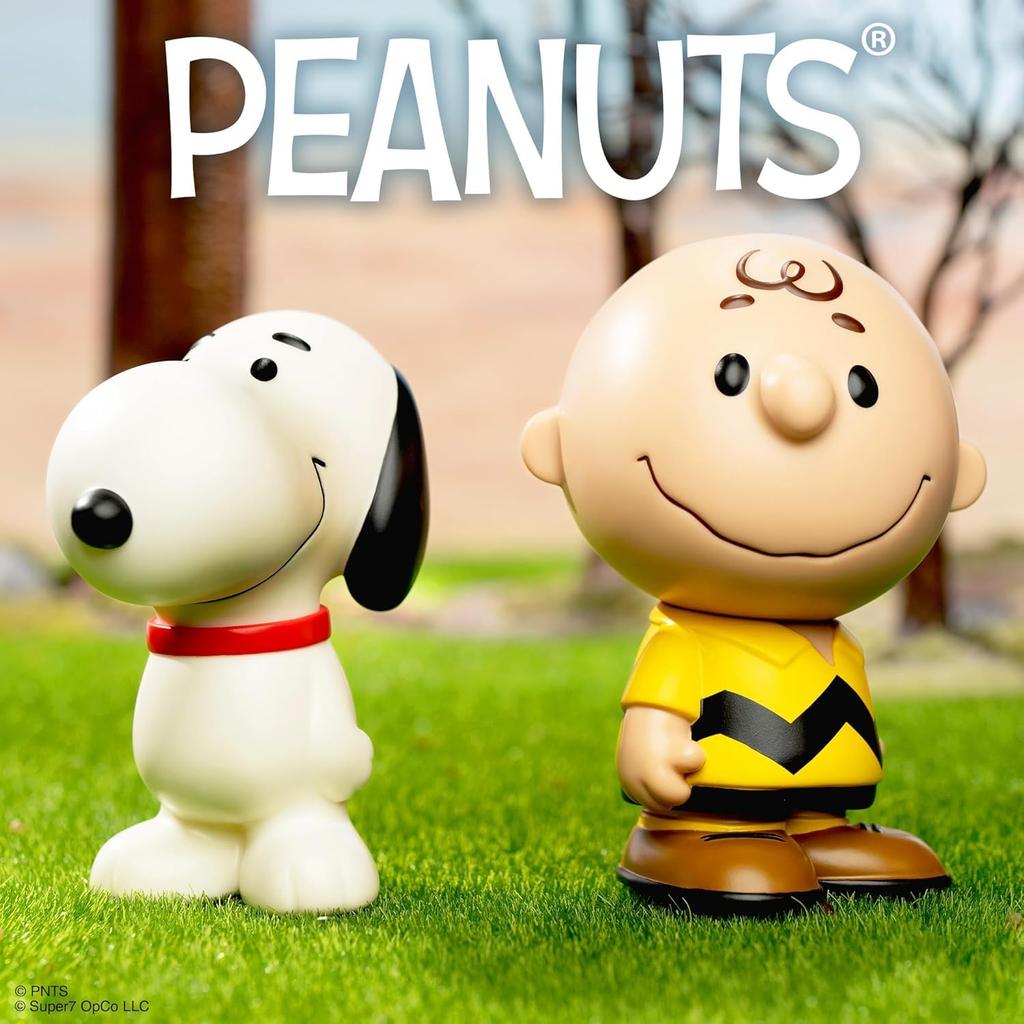 Super7 Peanuts Charlie Brown Vinyl Figure Peanuts Action Figure Classic Cartoon Fan Collectible Retro Toy Cartoon Model Collectible Display Figure
