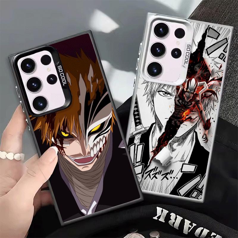 Bleach Kurosaki Ichigo Soft Phone Case for Samsung Galaxy S24 S25 FE S26 Edge S23 Ultra S22 Plus S21 + Shockproof Cover Back She