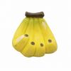 Banana Bird Feeder Yellow with Hanging Hole Resin Garden Decoration for Gardeners, Yard,