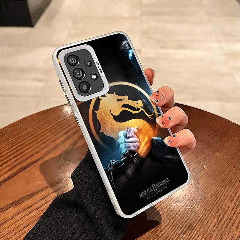 Mortal Kombat Game Shockproof Phone Case for Samsung A17 A16 A15 A14 A37 A57 A36 A56 A26 A35 A55 A25 A34 A54 A24 A13 A23 A33 A53