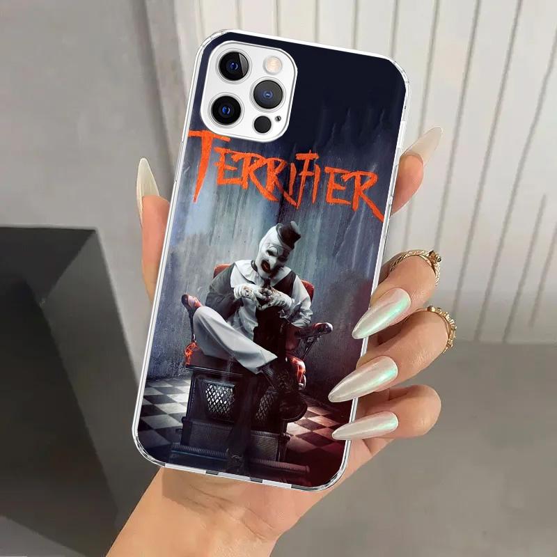

Horror Movie Terrifier Phone Case for Iphone 17 Air 16 15 Plus 14 13 Mini 12 11 Pro Max 16E 7 8 SE 2020 Soft Funda Print Shell 1 iPhone 15 Pro