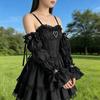 Elegant Lace Trimmed Chiffon Arm Sleeves With Ruffled Detail Photoshoot Costume Sleeves For Cosplay And Anime Fashion