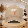 A MenS Baseball Cap Featuring a HeartShaped Wing And Flame Graffiti Design from DUKE This Stylish And Casual Hat Is Adjustabl