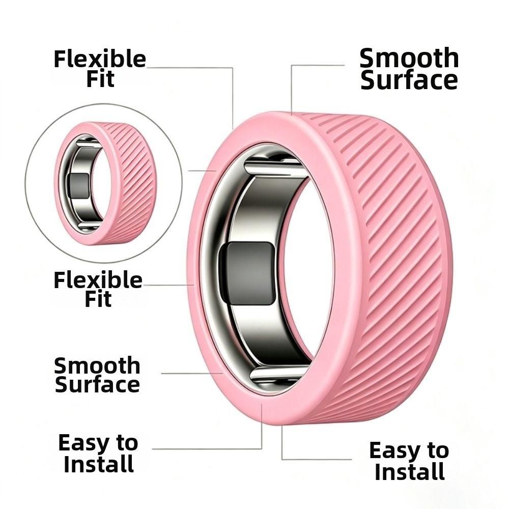 Silicone Smart Ring Cover Shock Resistant Daily Jewelry Protection New Ring Protector