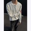 Texture Long Sleeved T-shirt, Men's Style, High-end In Spring and Autumn, Layered Inner Layer, Sweatshirt Base Layer, Autumn and Winter Inner Layer