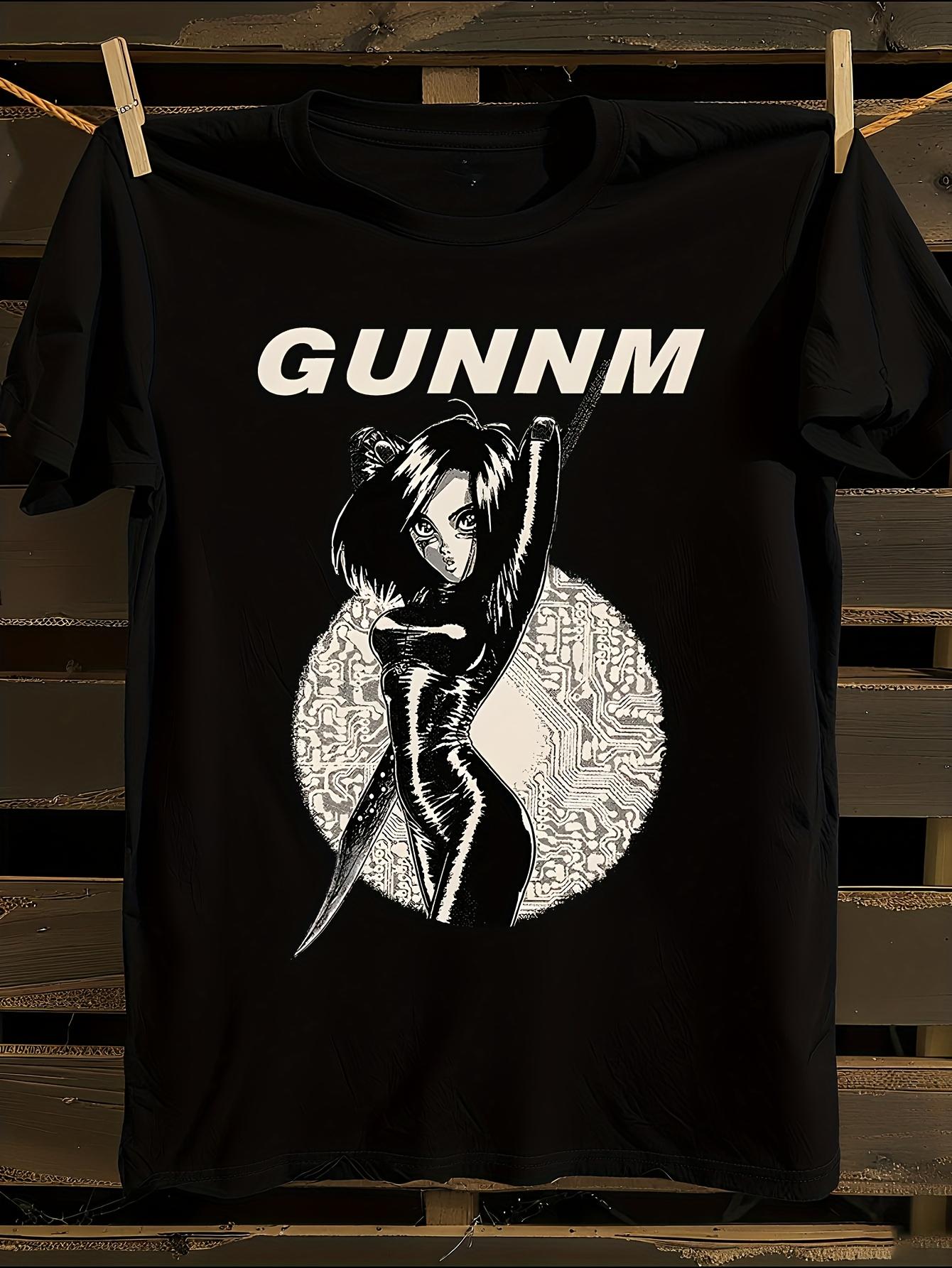 s Gunnm Anime Tshirt Anime Tshirt S