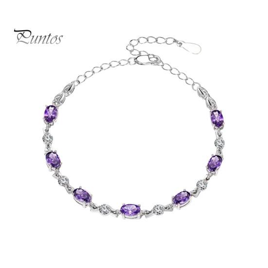 

Женский браслет контрастного цвета, фиолетовый, искусственный кристалл, регулируемый размер, длина, медное запястье, ювелирное украшение, подарок на день рождения, годовщину, особый случай фиолетовый