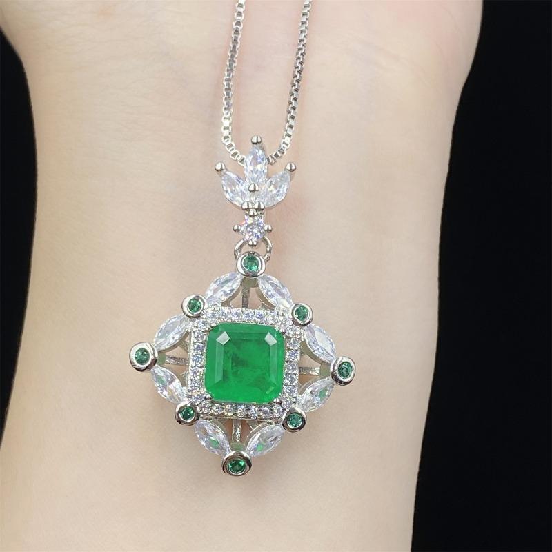 Sace Gems Klassiske kobberlegering sirkon ring øredobber anheng halskjede smykkesett bryllupsfest gaver