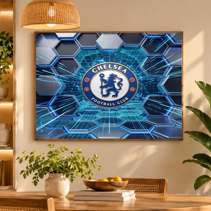 5D Diamond Painting Chelsea FC DIY Full Drill Diamond Art Kit Home Decoration