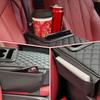 MAIKER OFF ROAD Rear Seat Center Armrest Car Console Box Pad with Two Cup and Easy Reduces and Helps with Long Driving Box, Holders, Pockets, Storage,