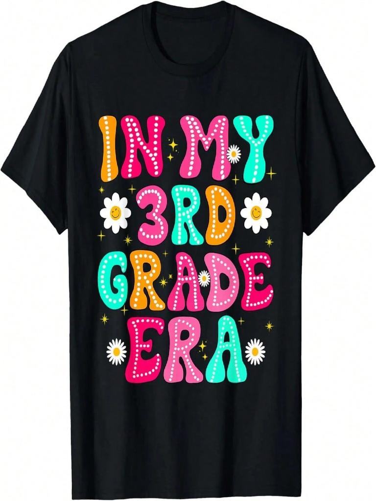 In My 3rd Grade Era Girl Back To School Third Grade Teacher T-Shirt