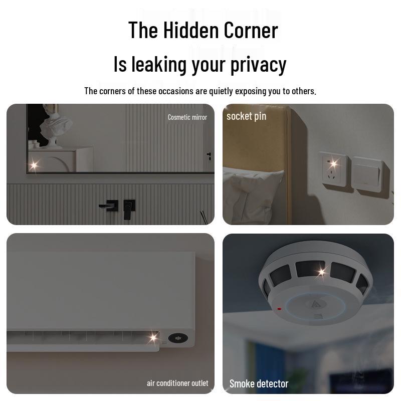 Portable USB Infrared Anti-Theft & Anti-Surveillance Detector for Travel & Hotels