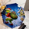 Christmas Comedy How the Grinch Stole Christmas Umbrella home essential wrought iron eight legged multifunctional travel camping essential umbrella 11