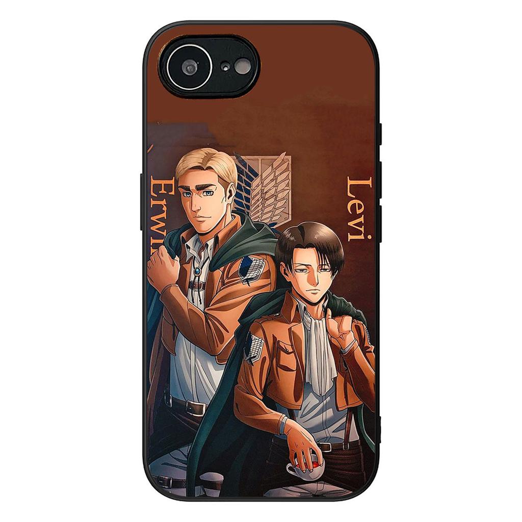 Attack on titan Eren Jaeger Levi Phone Cover for Xiaomi Redmi Note 13 14 ProPlus Pro Plus 14C A4 13C Pro+ Note14 Protective Case
