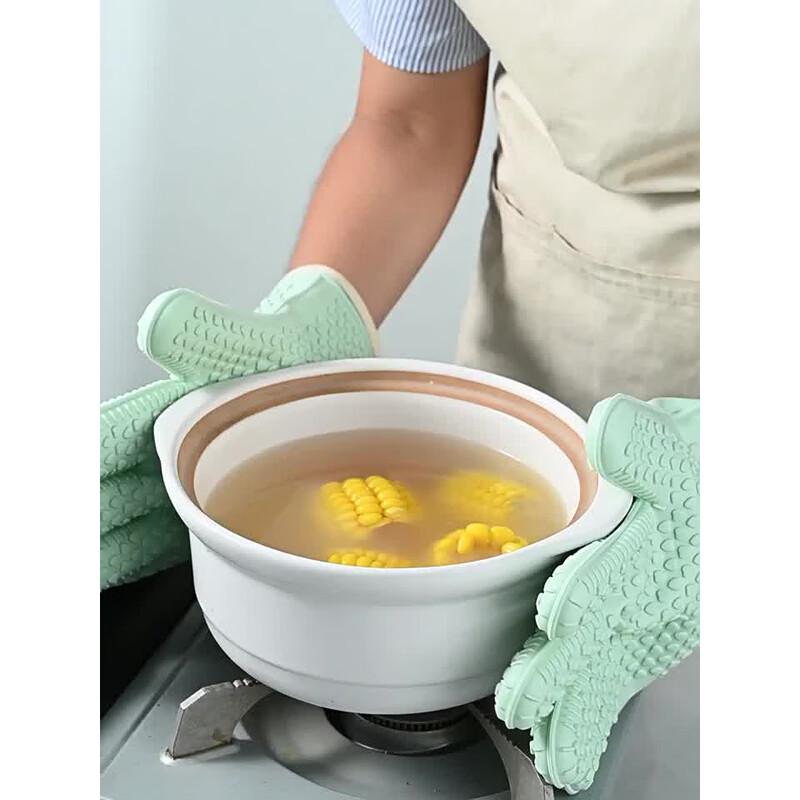 ONYLM Five-Finger Silicone Oven Mitt