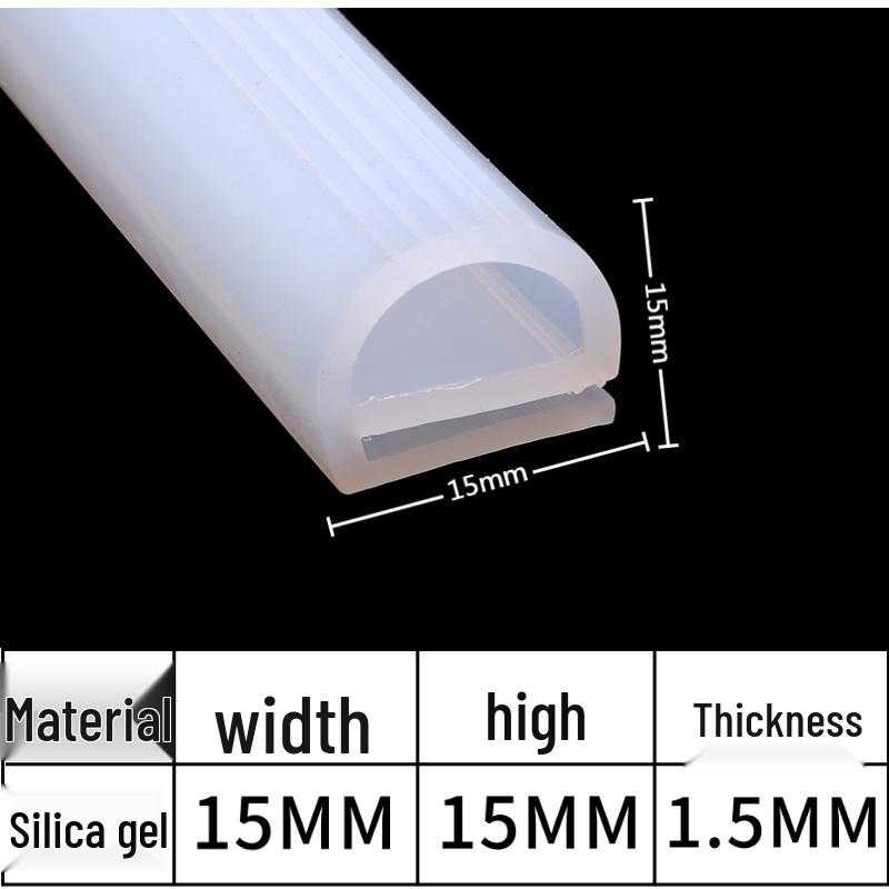 Silicone Sealing Strip: Acid & Alkali Resistant, High Temp Resistant, P & E-shaped for Oven, Steamer, Baking, Cold Storage.