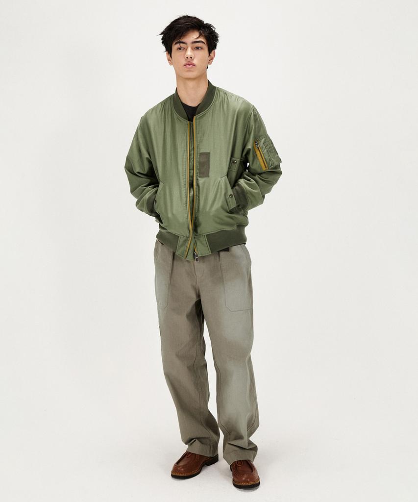 SHIRTER Bleached Usaf Hbt Pants (Beige)