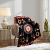 Native American Star Quilt Blanket Tribal Geometric Pattern Fleece Throw All Season Soft Warm Bedding Home Decor Gift